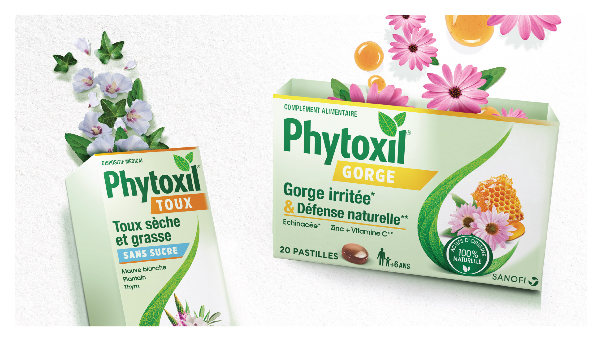 Sanofi phytoxil gorge 20 pastilles